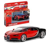 Airfix Model Kit Starter Sets - Cars, Planes, Tanks, Ships w/Paint, Glue, Brush