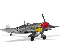 Airfix Model Set - A02029B Messerschmitt Bf109G-6 Model Building Kit - Plastic Model Plane Kits for Adults & Children 8+, Set Includes Sprues & Decals - 1:72 Scale Model