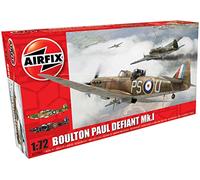Airfix Model Set - A02069 Boulton Paul Defiant Mk.I Model Building Kit - Plastic Model Plane Kits for Adults & Children 8+, Set Includes Sprues & Decals - 1:72 Scale Model