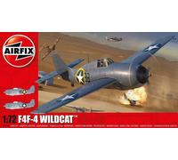 Airfix Model Set - A02070A Grumman F4F-4 Wildcat Model Building Kit - Plastic M