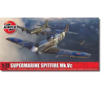 Airfix Model Set - A02108A Supermarine Spitfire Mk.Vc Model Building Kit - Plas