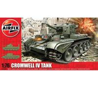 Airfix Model Set - A02338 Cromwell Mk.IV Cruiser Tank Model Building Kit - Plas