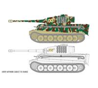Airfix Model Set - A02342 Tiger 1 Model Building Kit - Plastic Model Tank Kits for Adults & Children 8+, Set Includes Sprues & Decals - 1:72 Scale Model