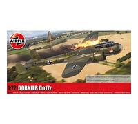 Airfix Model Set - A05010A Dornier Do17z Model Building Kit - Plastic Model Plane Kits for Adults & Children 8+, Set Includes Sprues & Decals - 1:72 Scale Model