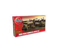 Airfix Model Set - A06304 WWII USAAF 8th Bomber Resupply Set Model Building Kit - Plastic Model Diorama Kits for Adults & Children 8+, Set Includes Sprues & Decals - 1:72 Scale Model