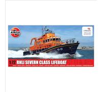 Airfix Model Set - A07280 RNLI Severn Class Lifeboat Model Building Kit - Plastic Model Watercraft Kits for Adults & Children 8+, Set Includes Sprues & Decaks - 1:72 Scale Model