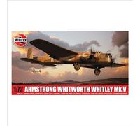 Airfix Model Set - A08016 Armstrong Whitworth Whitley Mk.V Model Building Kit - Plastic Model Plane Kits for Adults & Children 8+, Set Includes Sprues & Decals - 1:72 Scale Model