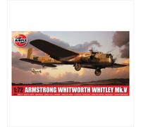 Airfix Model Set - A08016 Armstrong Whitworth Whitley Mk.V Model Building Kit - Plastic Model Plane Kits for Adults & Children 8+, Set Includes Sprues