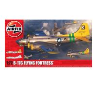 Airfix Model Set - A08017B Boeing B17G Flying Fortress Model Building Kit - Plastic Model Plane Kits for Adults & Children 8+, Set Includes Sprues & Decals - 1:72 Scale Model