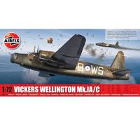 Airfix Model Set - A08019A Vickers Wellington Mk.IA/C Model Building Kit - Plastic Model Plane Kits for Adults & Children 8+, Set Includes Sprues & Decals- 1:72 Scale Model