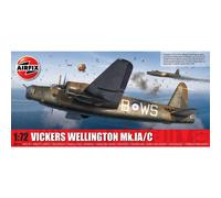 Airfix Model Set - A08019A Vickers Wellington Mk.IA/C Model Building Kit - Plastic Model Plane Kits for Adults & Children 8+, Set Includes Sprues & De