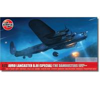 Airfix Model Set - A09007A Avro Lancaster B.III (SPECIAL) 'THE DAMBUSTERS' Model Building Kit - Plastic Plane Kits for Adults & Children 8+, Set Includes Sprues & Decals - 1:72 Scale