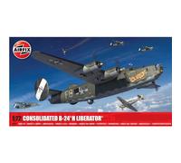 Airfix Model Set - A09010 Consolidated B-24H Liberator Model Building Kit - Plastic Model Plane Kits for Adults & Children 8+, Set Includes Sprues & Decals - 1:72 Scale Model