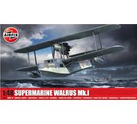 Airfix Model Set - A09183 Supermarine Walrus Mk.I Model Building Kit - Plastic Model Plane Kits for Adults & Children 8+, Set Includes Sprues & Decals - 1:48 Scale Model