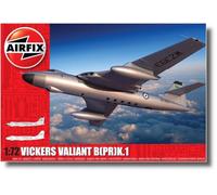 Airfix Model Set - A11001A Vickers Valiant B(PR)K.1 Model Building Kit - Plastic Model Plane Kits for Adults & Children 8+, Set Includes Sprues & Decals - 1:72 Scale Model, White