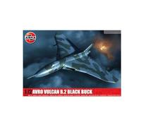 Airfix Model Set - A12013 Avro Vulcan B.2 BLACK BUCK Model Building Kit - Plastic Model Plane Kits for Adults & Children 8+, Set Includes Sprues & Decals - 1:72 Scale Model