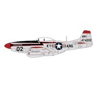 Airfix Model Set - A02047A North American F-51D Mustang Model Building Kit - Plastic Model Plane Kits for Adults & Children 8+, Set Includes Sprues & Decals - 1:72 Scale Model