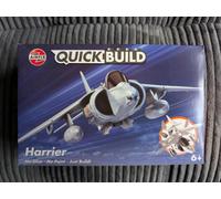 Airfix Quick Build Harrier Jet Aircraft Model - J6009
