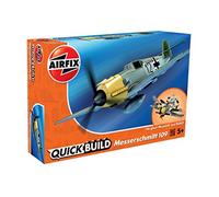 Airfix Quickbuild Messerschmitt Bf109e Plane Kids Model (Age 5+)