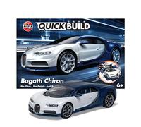 Airfix QUICKBUILD Model Car Kit - Bugatti Chiron Car Building Kit for Kids 6+, Construction Toys for Boys & Girls, No Glue Model Making - Classic Car Gifts Plastic Model Kits