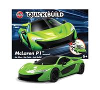 Airfix QUICKBUILD Model Car Kit - McLaren P1 Green Car Building Kit for Kids 6+, Construction Toys for Boys & Girls, No Glue Model Making - Classic Car Gifts Plastic Model Kits
