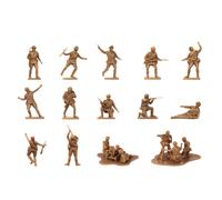 Airfix Model Figures Set - A00717V Russian Infantry - Model Building Kit Accessories, Plastic Model Kits for Adults & Children 8+, Set Includes 48 Unpainted Figures - Accessory for Dioramas