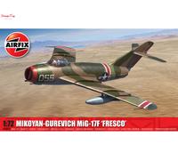 Airfix Standard Model Set - A03091A Mikoyan-Gurevich MiG-17F 'Fresco' Model Building Kit - Plastic Model Plane Kits for Adults & Children 8+, Set Includes Sprues and Decals - 1:72 Scale Model