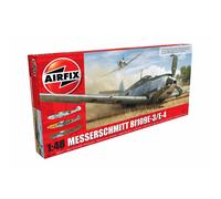 Airfix S5 Messerchmitt ME109E-4/E-1 1:48 Scale Model Aeroplane Kit