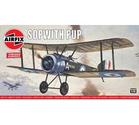 Airfix Sopwith Pup. 1.72 Scale Vintage Classic Plastic Model Aircraft Kit.