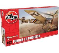 Airfix Standard Model Set - A01086 Fokker E.II Eindecker Model Building Kit - Plastic Aircraft Kits for Adults & Children 8+, Includes 35 Pieces - 1:72 Scale