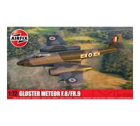 Airfix Standard Model Set A04067 Gloster Meteor F.8/FR.9 | Model Building Kit, Plastic Plane Kits for Adults & Children 8+, Set Includes Sprues & Decals, 1:72 Scale