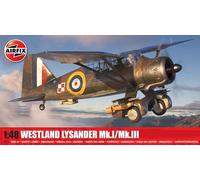 AIRFIX - Standard Model Set - A07116 Westland Lysander Mk.I/Mk.III Model Building Kit - Plastic Aircraft Kits for Adults & Children 8+, Includes 171 Pieces - 1:48 Scale