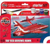 Airfix Starter Set - A55002 Red Arrows Hawk Model Building Kit - Plastic Model
