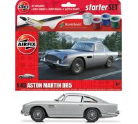 Airfix Starter Set - A55011 Aston Martin DB5 Model Building Kit - Plastic Model