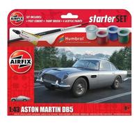 Airfix - STARTER SET - ASTON MARTIN DB5 Model Toy - Paperback - H245z