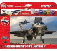 Airfix - STARTER SET - LOCKHEED MARTIN F-35B LIGI Model Toy - Non-book - K245z