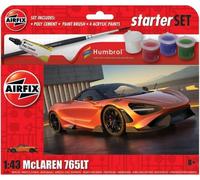 Airfix STARTER SET - NEW MCLAREN 765 Model Toy - Paperback - B245z