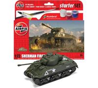 Airfix A55003 Sherman Firefly Plastic Kit Beginner Set