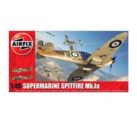 Airfix Plastic Model Kit Supermarine Spitfire Mk.Ia – 1:48, Sprues & Decals, Ages 8+, A05126A