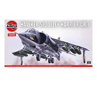 Airfix Vintage Classic Set - Hawker Siddeley Harrier GR.1 - Plastic Model Aircraft Kits for Adults & Children 8+ - 1:24 Scale Model Aircraft Sets
