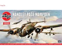 Airfix A04011V Handley Page Hampden Military Aircraft Plastic Model Kit