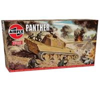 Airfix Vintage Classics Set A01302V Panther | Plastic Model Tank Kits for Adults & Children 8+, Includes 97 Pieces, 1:76 Scale Model Tank Set