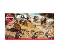 Airfix Vintage Classics Set - A01302V Panther - Plastic Model Tank Kits for Adults & Children 8+, Set Includes 97 Pieces - 1:76 Scale Model Tank Set