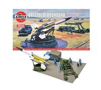 Airfix Vintage Classics Set - A02309V Bristol Bloodhound - Plastic Model Diorama Kits for Adults & Children 8+, Set Includes 64 Pieces - 1:76 Scale Model Diorama Set