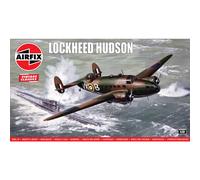 AIRFIX - Vintage Classics Set - A03006V Lockheed Hudson - Plastic Model Aircraft Kits for Adults & Children 8+, Set Includes 85 Pieces - 1:72 Scale