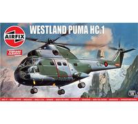Airfix Vintage Classics Set - A03021V Westland Puma HC.1 - Plastic Model Aircraft Kits for Adults & Children 8+, Set Includes 112 Pieces - 1:72 Scale Model Aircraft Sets