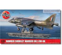 Airfix Vintage Classics Set - A04057A Hawker Siddeley Harrier GR.1/AV-8A - Plastic Model Aircraft Kits for Adults & Children 8+, Set Includes 114 Pieces- 1:72 Scale Model Aircraft Set