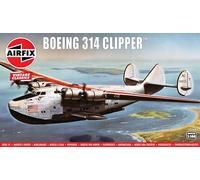 Airfix Vintage Classics Set - A04172V Boeing 314 Clipper - Plastic Model Aircraft Kits for Adults & Children 8+, Set Includes 76 Pieces - 1:144 Scale Model Aircraft Sets