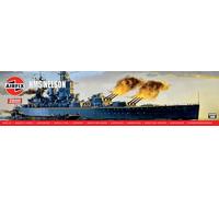 AIRFIX - Vintage Classics Set - A04203V HMS Nelson - Plastic Model building kit Ship Kits for Adults & Children 8+, Set Includes 132 Pieces - 1:600 Scale Model Ship Set