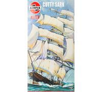 Airfix Vintage Classics Set - A09253V Cutty Sark - Plastic Model Ship Kits for Adults & Children 8+, Set Includes 220 Pieces - 1:130 Scale Model Ship Set